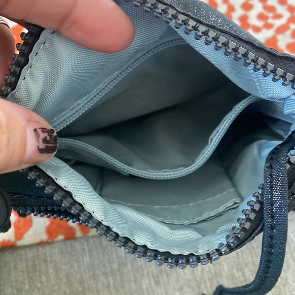 Kipling black metallic bag crossbody - Picture 8 of 9